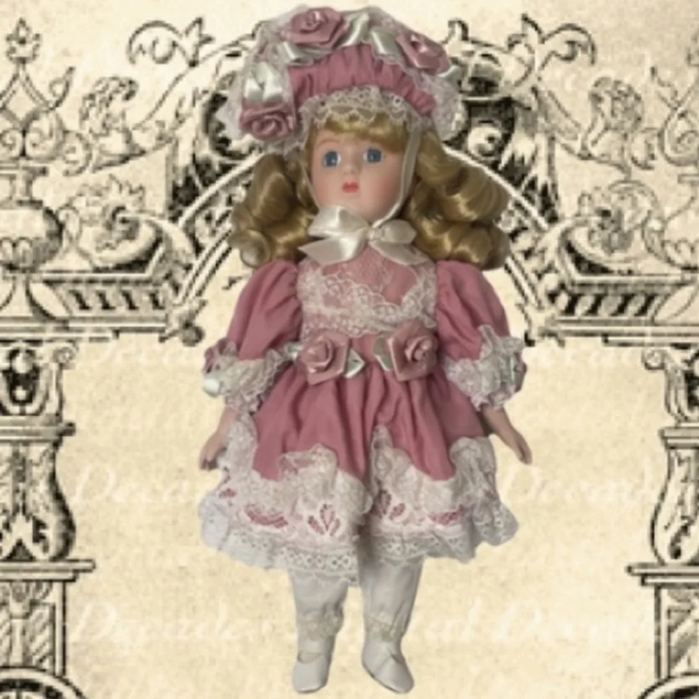 Vintage Porcelain Doll Lace Helene Luxury Lace Victorian Edwardian Renaissance